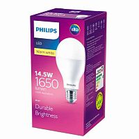 Лампа светодиодная LEDBulb 14.5W E27 3000К 230В A67 | Код. 929002003849 | Philips